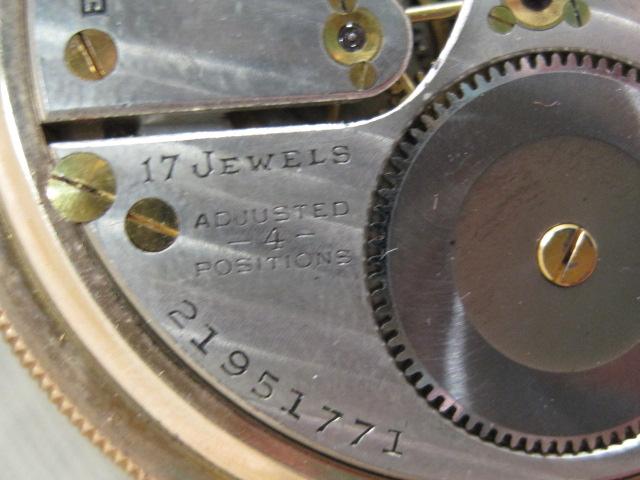 Elgin 17 Jewels Pocket Watch