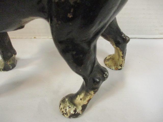 Handpainted Cast Iron Boston Terrier