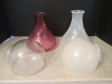 Fenton Angle Oil Lamp Shades