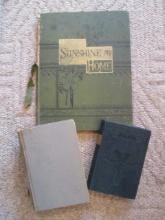 Vintage Books-1984 "The Prairie a Tale" by Fenimore Cooper, 1883 "Sunshine At Home"