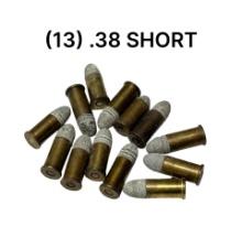 13rds. of .38 SHORT Cartridges