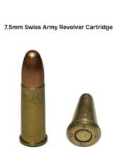 7.5mm Swiss Army Revolver Cartridge