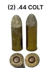 (2) .44 COLT Cartridges