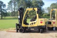 Hyster Fortis 120, 12000lb Forklift, Propane, Solid Tires, Triple Stage Mas
