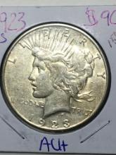 1923 S Peace Dollar