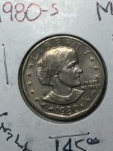 1980 S Susan B. Anthony Dollar