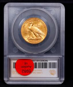 ***Auction Highlight*** 1913-s Gold Indian Eagle $10 Graded ms62 By SEGS (fc)