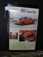 Framed Poster / Dodge Super Bee - 1969 / 24" X 36"