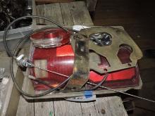 Lot of Misc. Vintage Tail Lights / Some Matching, etc…. - see photos