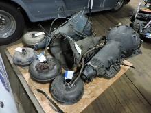 3 Transmissions and 5 Torque Converters - all misc.