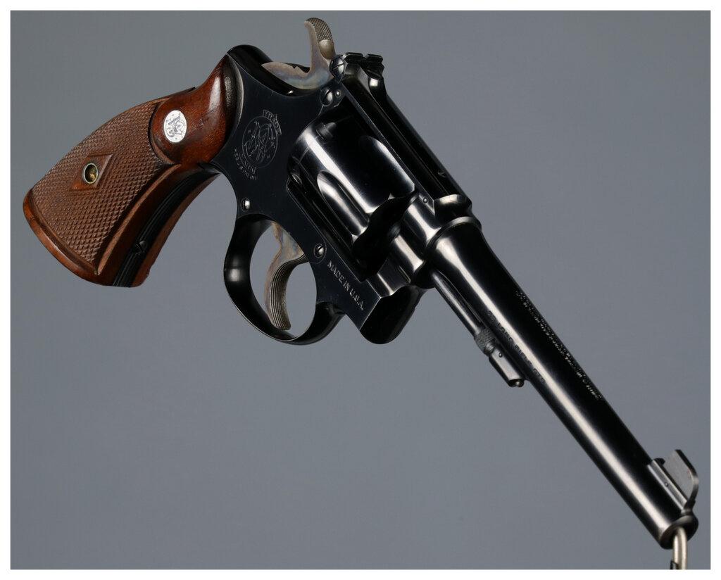 Pre-War Smith & Wesson K-22 Masterpiece Second Model Revolver