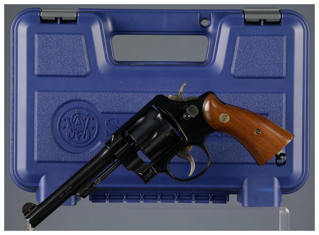 Smith & Wesson Model 22-4 Double Action Revolver with Case