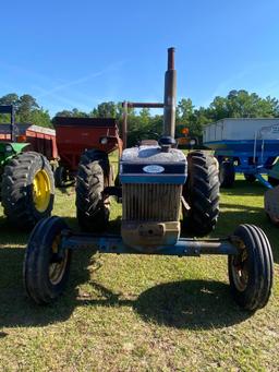 Ford 6610 Tractor 2 Wheel Drive / Back TIres 80% Open Station w/ roll bar Runs but has been sitting