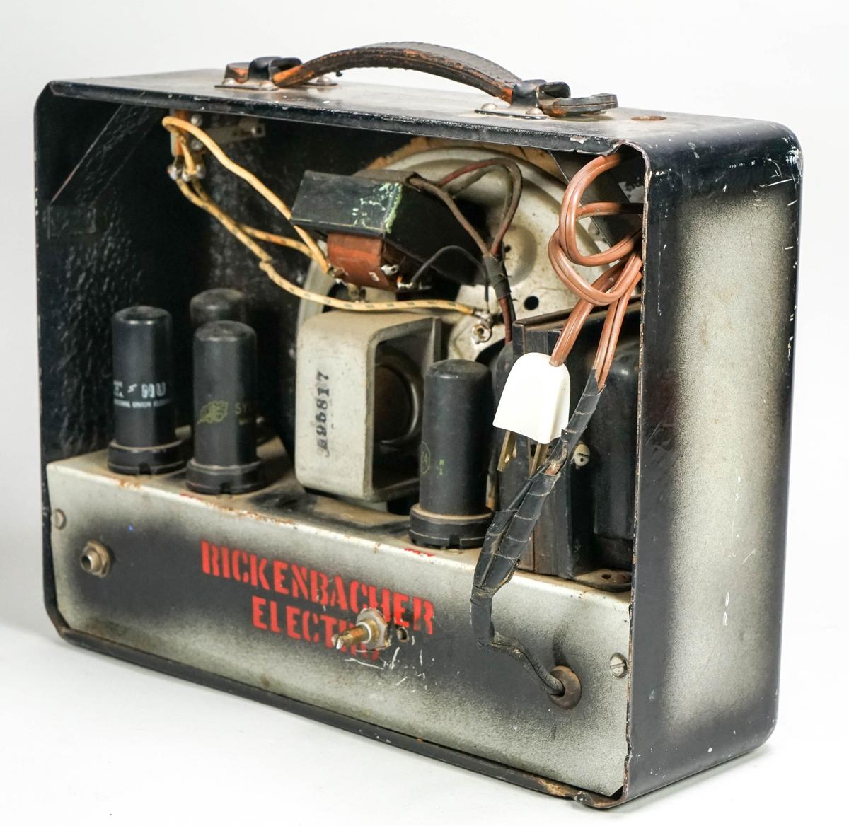 Rickenbacker "Lunchbox"  Electro Electric Guitar Amp, Ca. Late 1930's
