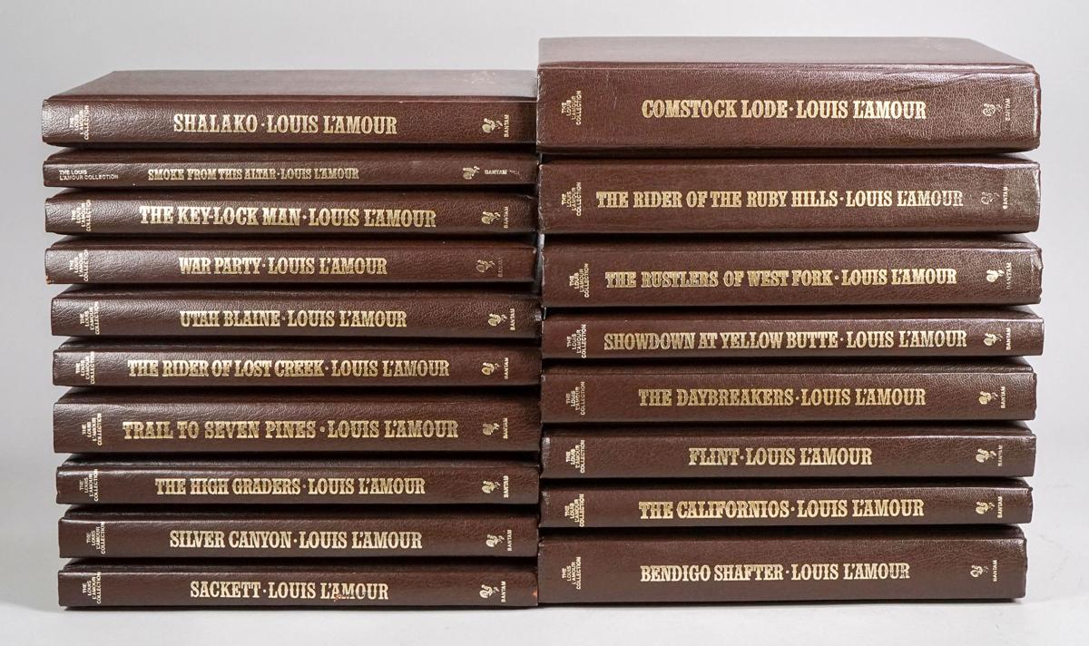 Louis L'Amour Hardcover Collection, 18 Books