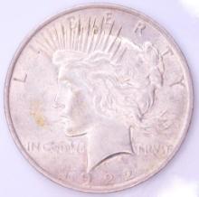 Silver Peace Dollar Coin, 1922