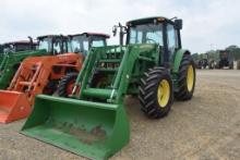 JD 6430 C/A 4WD W/ LDR AND BUCKET7163HRS. WE DO NOT GAURANTEE HOURS