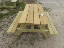 PICNIC TABLE FOR CHILDREN 4'X2'X26"
