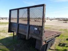 12'X7' 8" FLATBED FOR 2 1/2 TON CHEVROLET TRUCK