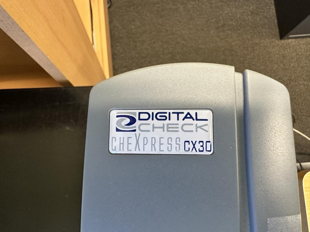 DIGITAL CHECK CHEXPRESS CX30 CHECK SCANNER