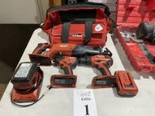 LOT CONSISTING OF ASSORTED TOOLS AND BATTERIES
