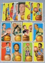 Lot (17) 1970-71 Topps Basketball Cards/ Tall-Boys