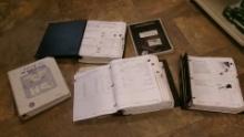 COMPLETE SET OF JOHN DEERE 9600 SHOP MANUALS ( 5- books )