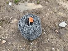 Roll of New Barb Wire