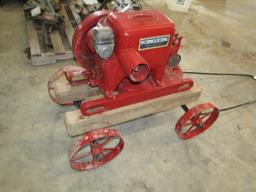 1429. 363-780. McCORMICK 1.5-2.5 H.P. GAS ENGINE ON CART, TAX