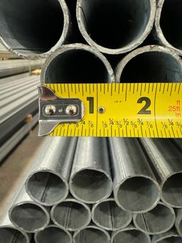 (9) Bundles Asst'd 24' Metal Pipe/Railing