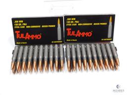 40 Rounds TulAmmo .308 WIN 150 Grain FMJ Steel Case