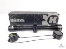 New Konus 3-12x40mm Rifle Scope - Matte Finish and Duplex Reticle