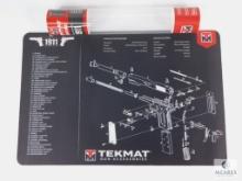 New Tekmat 11x17 1911 Schematic Gun Cleaning Mat