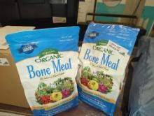 Lot of 2 Bags of Espoma 4 lbs. Organic Bone Meal Dry Plant Fertilizer, Retail Price $10/Bag, Appears