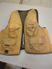 Stearns Fishing Flotation Vest / Life Jacket. Type III PDF. Comes as is shown in photos. Appears to