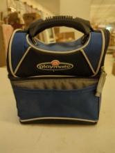 Igloo Playmate Blue lunch box with drink divider. Comes as is shown in photos. Appears to be used.