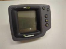Hummingbird 100SX Fishfinder Head Unit Only. Does not come with Cords/Chargers. Comes as is shown in