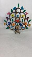 MEXICAN CLAY TREE OF LIFE SCULPTURE