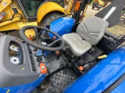 NEW UNUSED NEW HOLLAND WORKMASTER 70 TRACTOR LOADER 4x4, SN:NH5650884 powered by diesel engine,