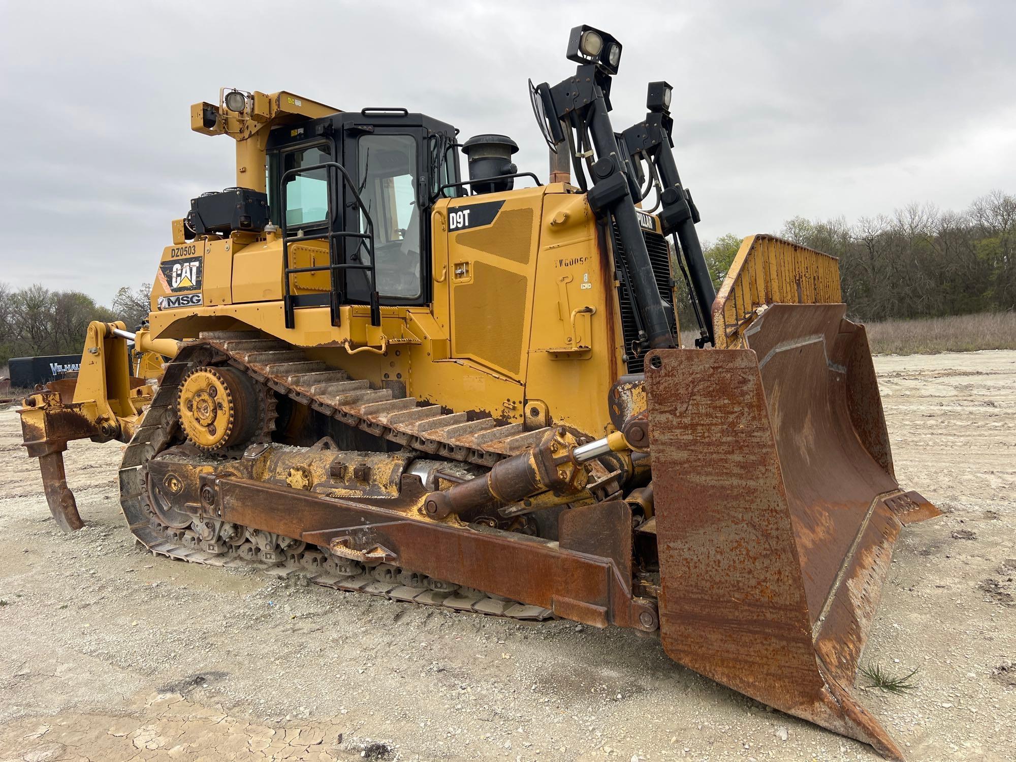 2013 CAT D9T CRAWLER TRACTOR SN:0TWG00503 powered by Cat diesel engine, equipped with EROPS, air,