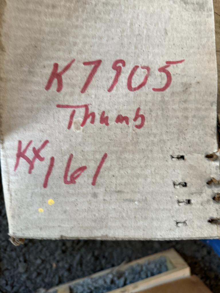 48 New Kubota KX161 Excavator Thumb Kit
