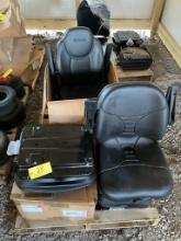 28 (3) New Seat Suspensions and (2) Complete Seat Assemblies