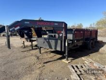 2023 Maxx-D Gooseneck Hydraulic Dump Trailer, 8,000 lb Axles, Tandem Axle,
