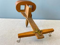 Antique Stereoscope Card Viewer