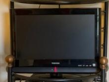 Small 15" Toshiba TV with Built in DVD Player