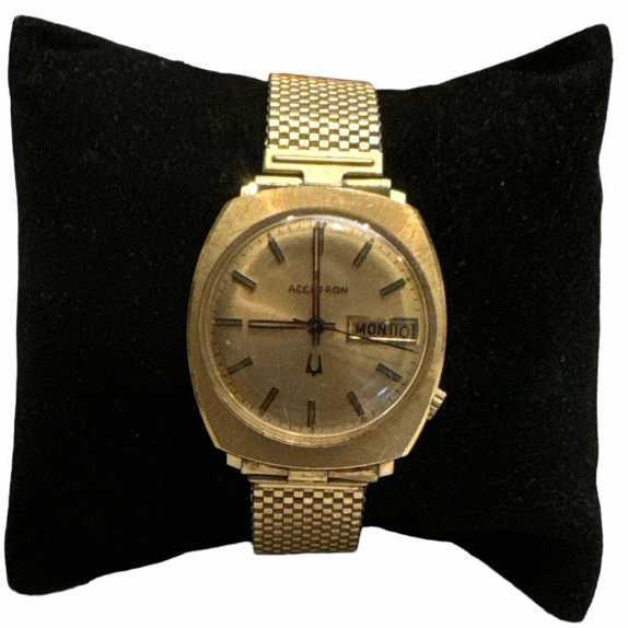 Vintage Bulova Accutron Men's Watch--14 Kt Gold