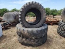 (4) Tractor Tires (Firestone, Good Year)