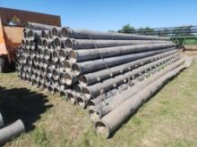 Group of Aluminum Irrigation Pipes