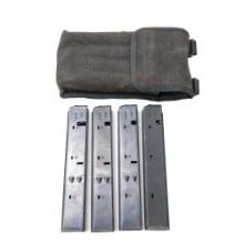 4X 32rd "SMG, AR-9" Magazines in a Cobray Pouch