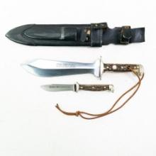 Early Puma Waidbesteck Knife Set #3588 #3888 1/2